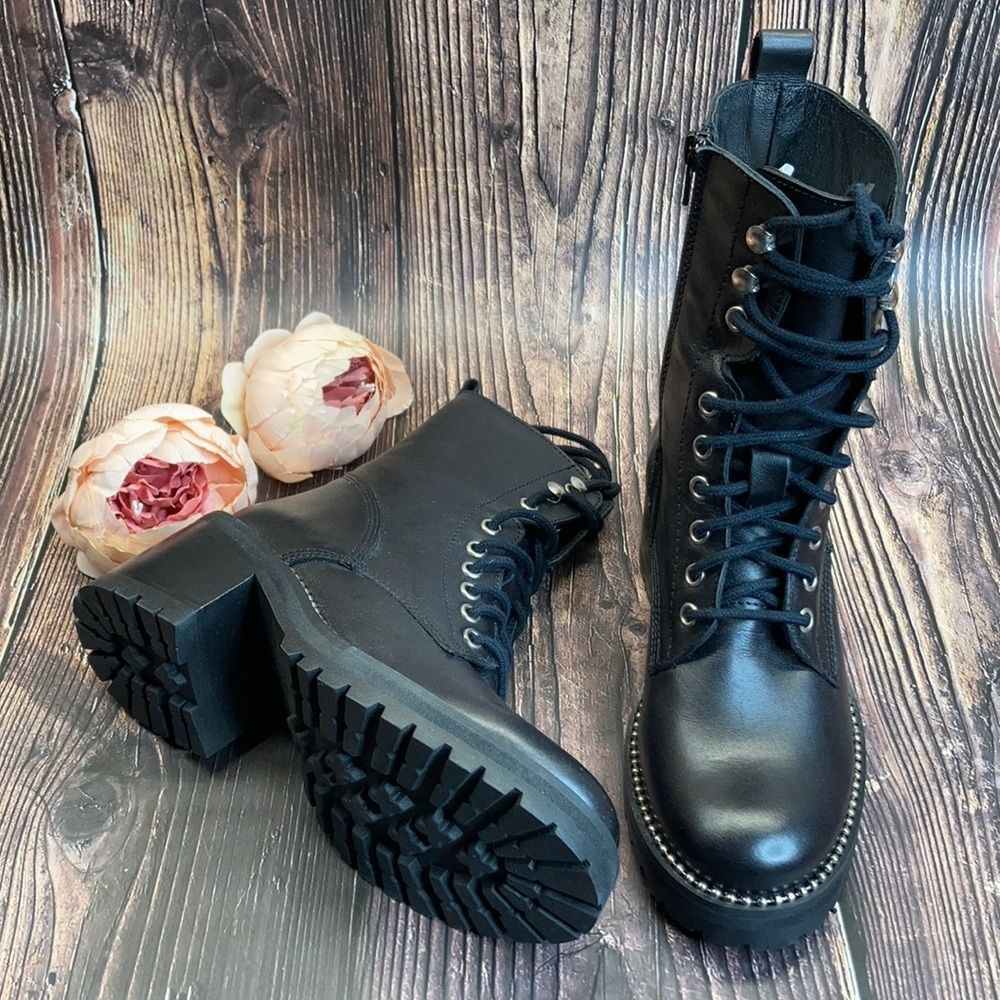 Aqua-Ray Black Synthetic Boots
